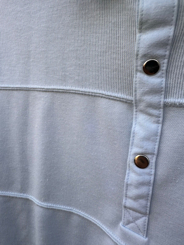 Baby Blue 80's Snap Polo - Dad Shirt