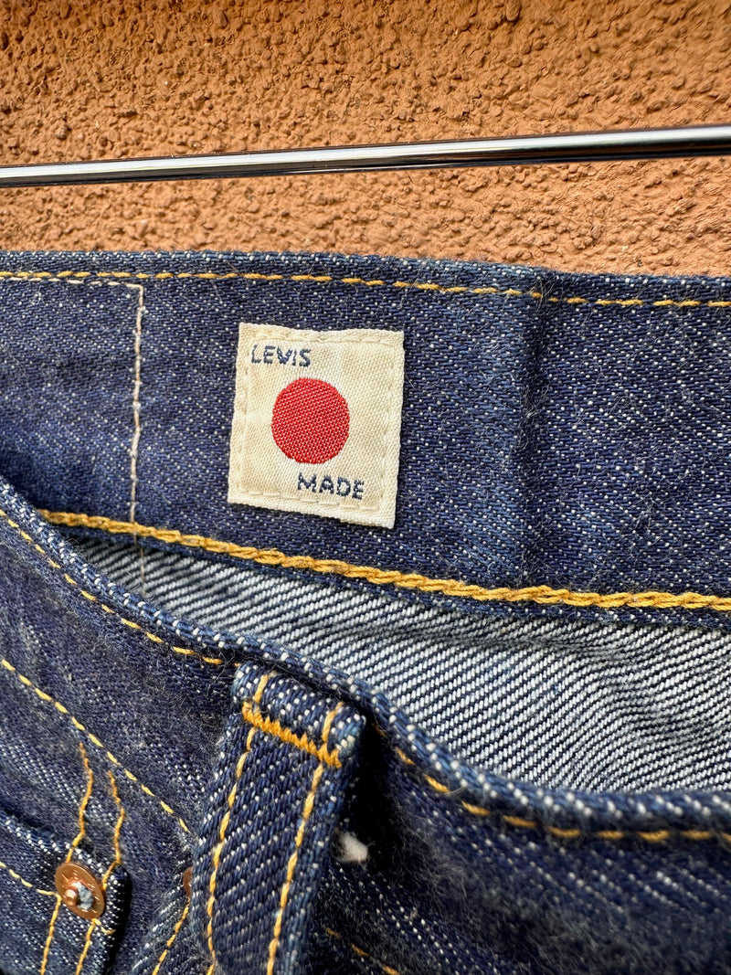Levi's Lot 501 29 x 32 Selvedge Denim Jeans - Made in Japan