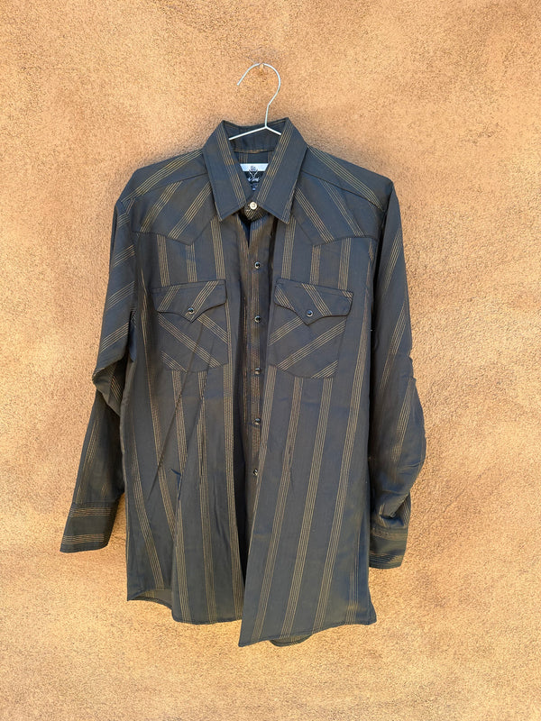 Ranch and Town by Panhandle Slim Metallic Stitch Shirt