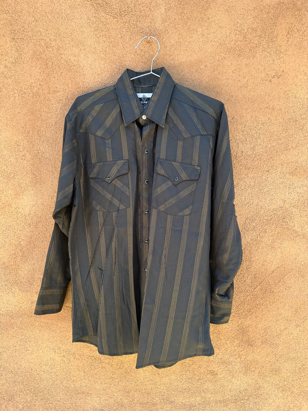 Ranch and Town by Panhandle Slim Metallic Stitch Shirt