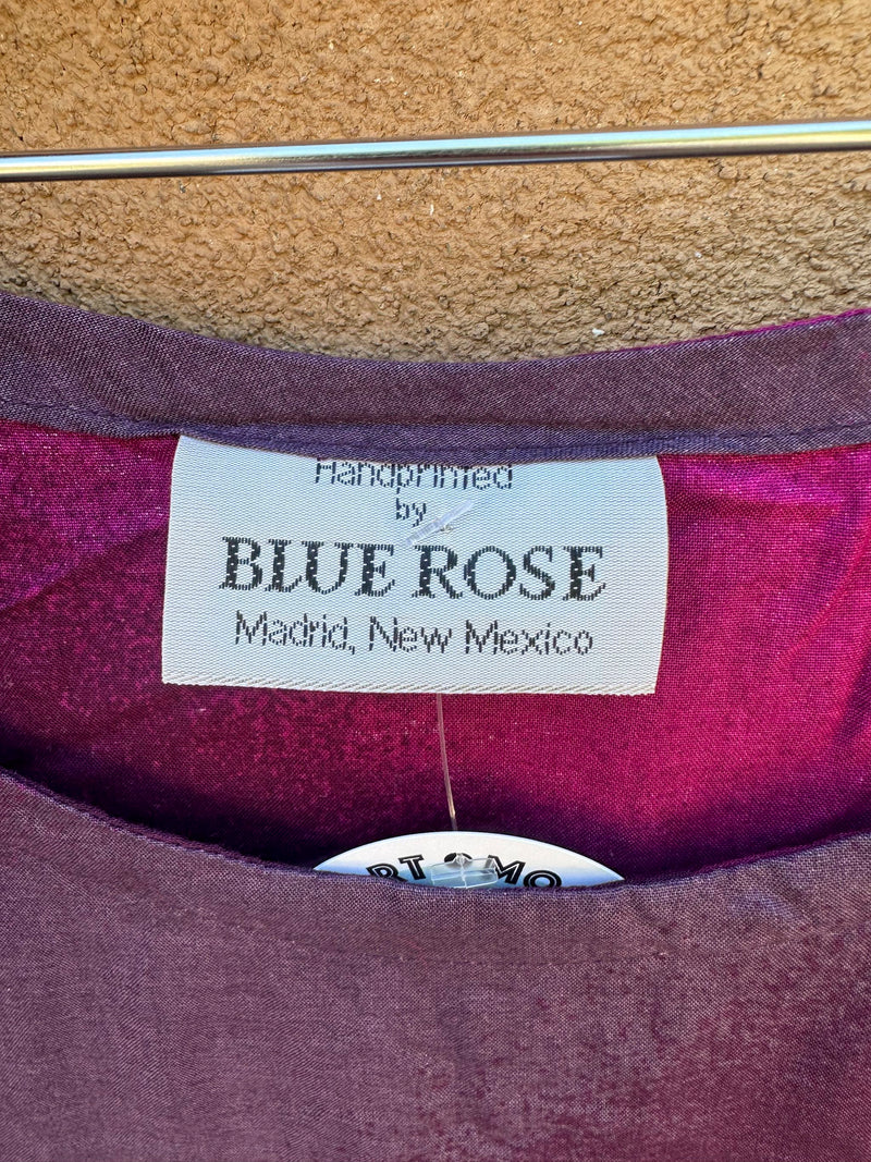 Blue Rose of Madrid, NM Purple Belted Dragon Dress