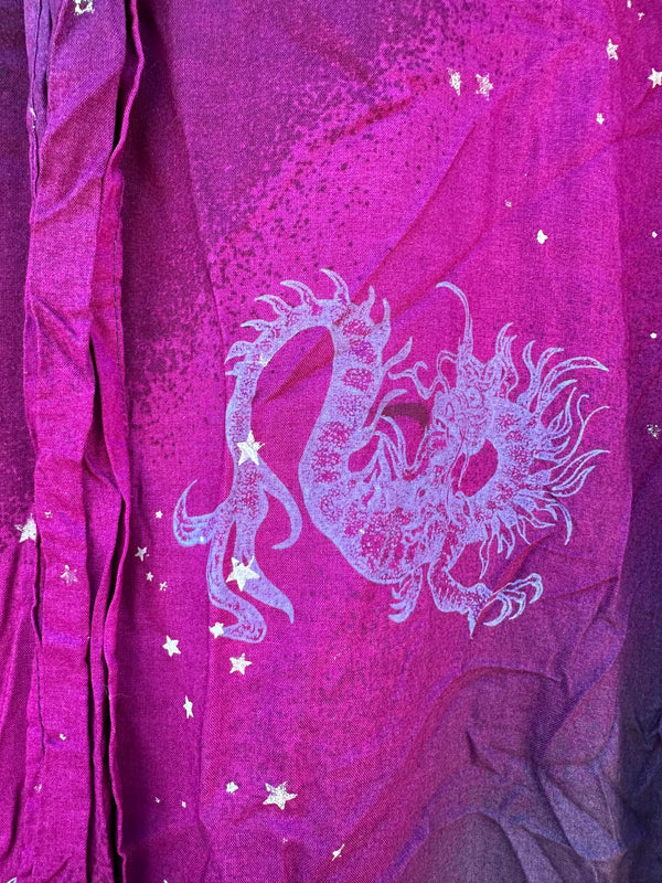 Blue Rose of Madrid, NM Purple Belted Dragon Dress