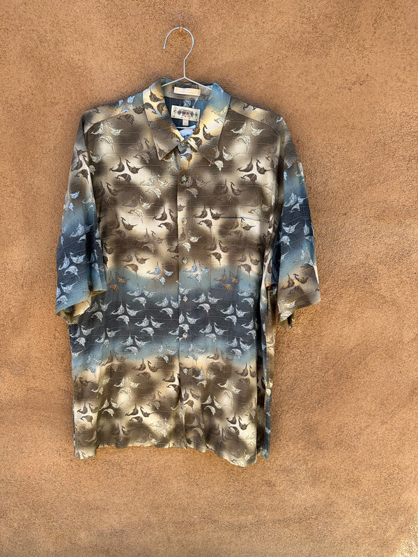 Swordfish Ombre 90's Shirt