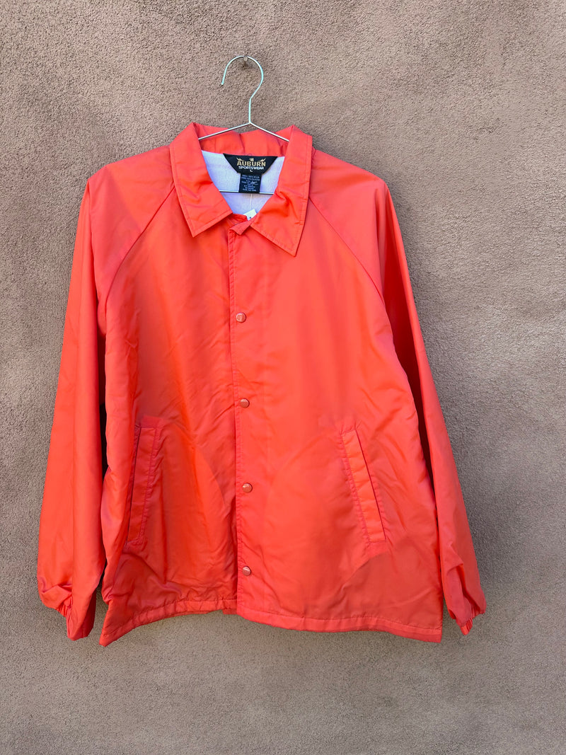 Hunter Orange Nylon Jacket