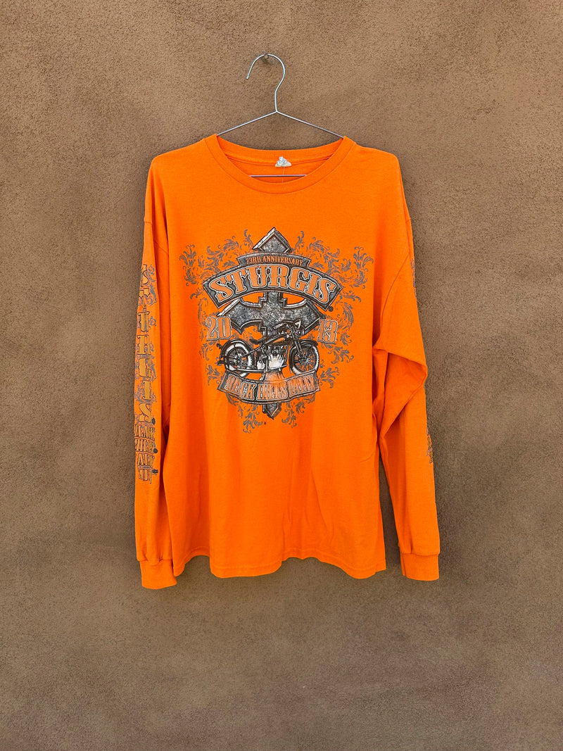 Hunter Orange Sturgis Black Hills Rally T-shirt