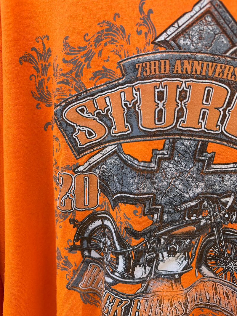 Hunter Orange Sturgis Black Hills Rally T-shirt