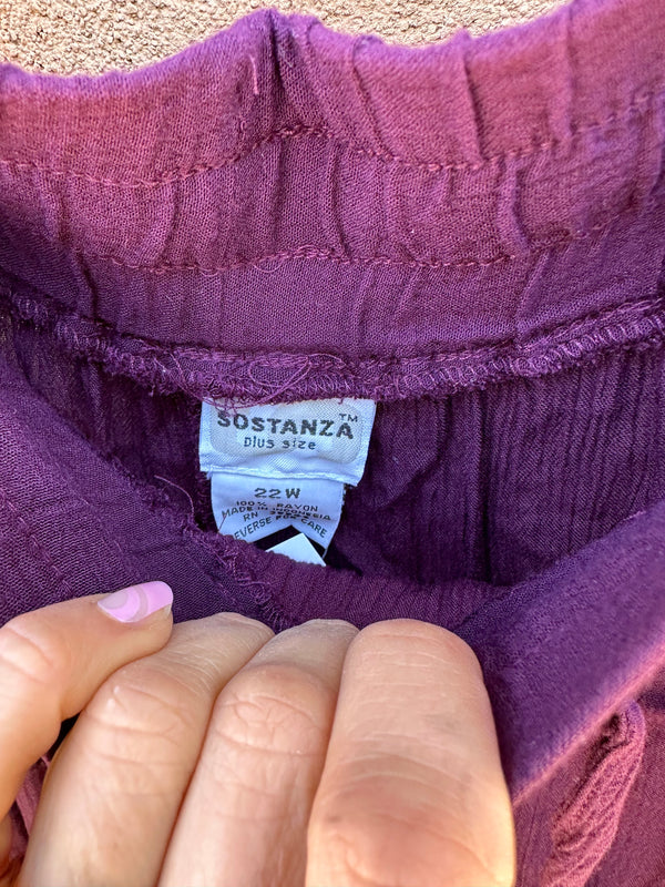 Sostanza Drop Pants - Rayon