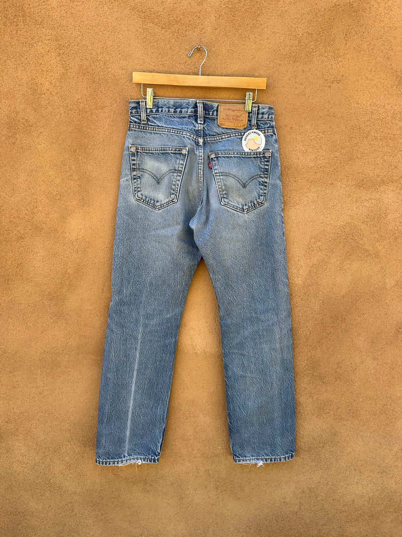 Levi's 505 Distressed Whiskers Jeans 32x31