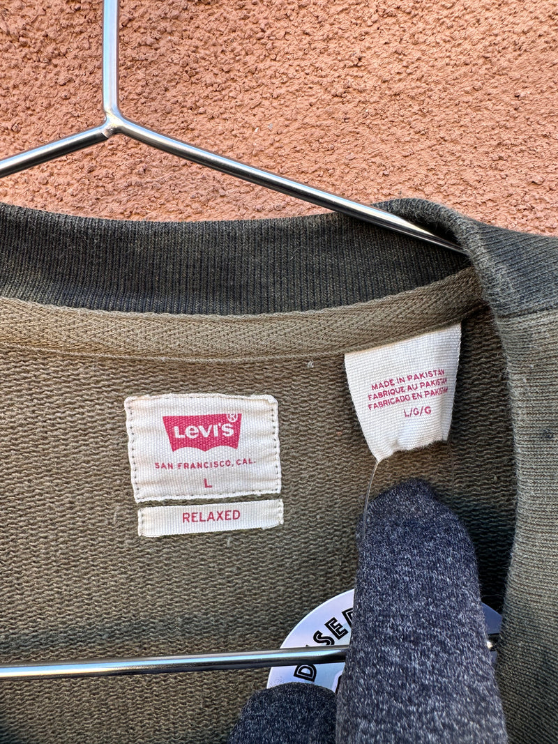 Levi's Camo Dragonfly Sweatshirt