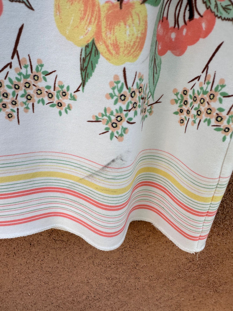 Fire Islander Woman 70's Sleeveless Top - as is