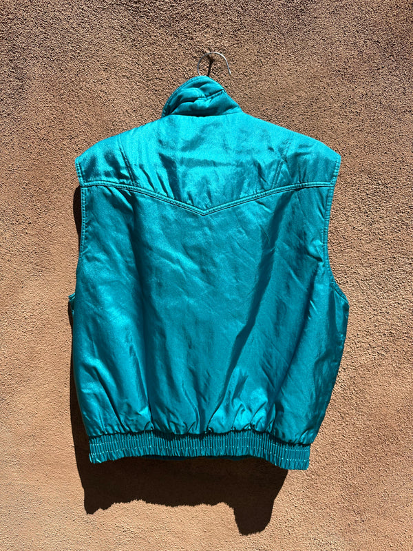 80's Descente Ski Vest (Teal)