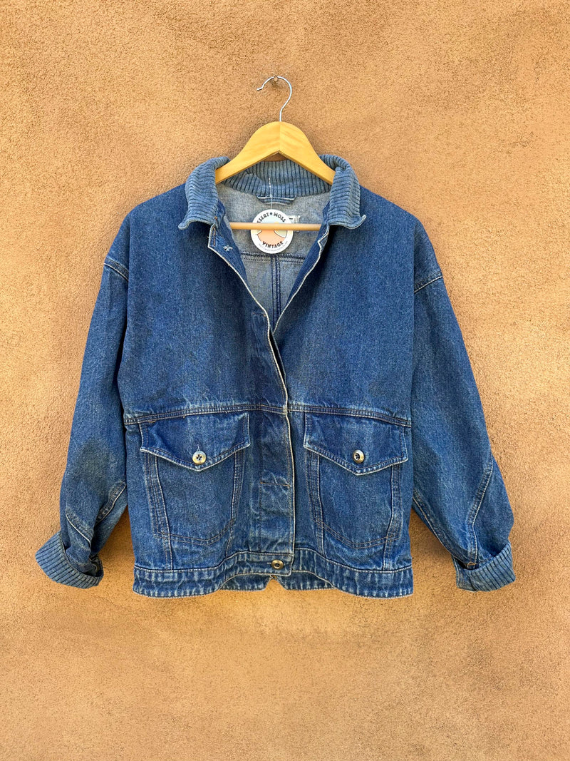 S.B. II Denim Bomber Jacket