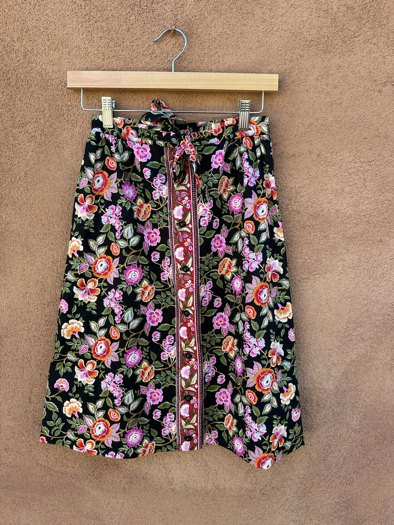 Sirotto Sport Floral Skirt - Union Made