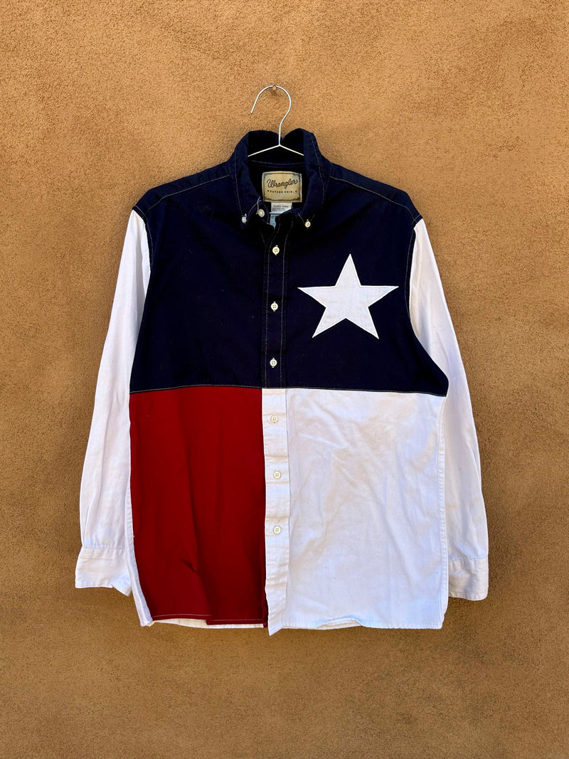 Wrangler Texas Flag Cotton Shirt