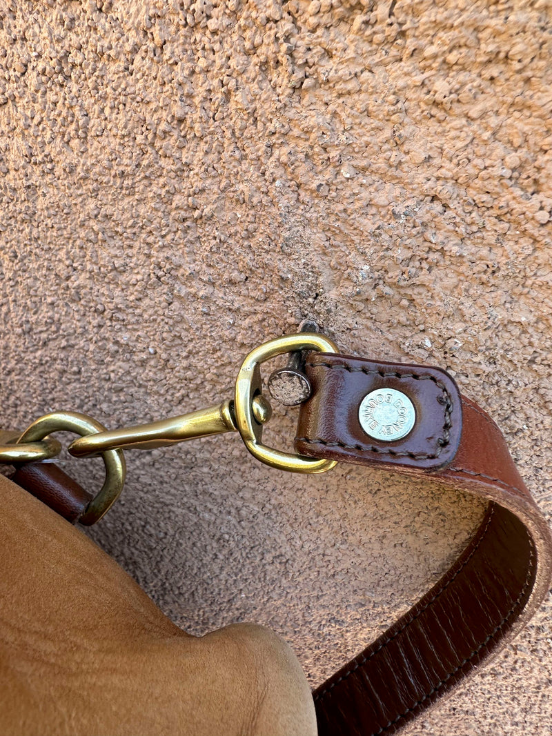 Dooney & Bourke Brown Suede Backpack
