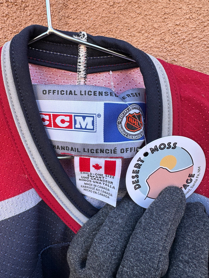 Kid's Canucks CCM Jersey - Made in Canada