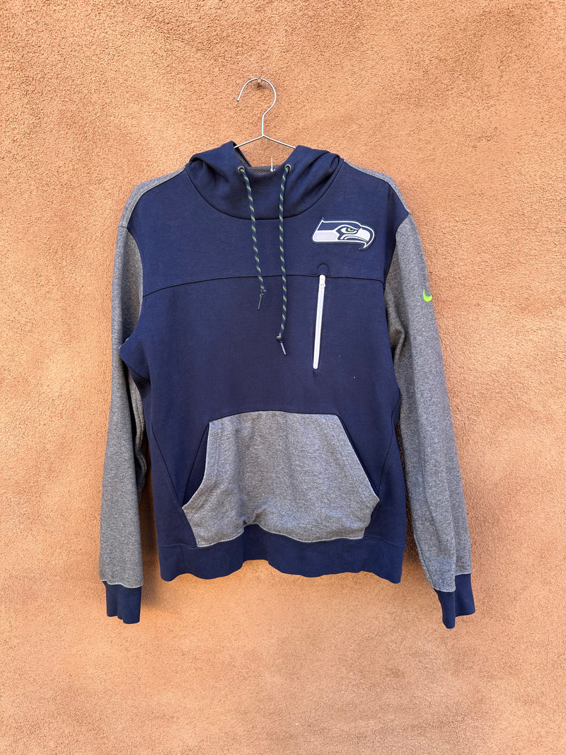 Colorblock Seattle Seahawks Hooded Sweatshirt