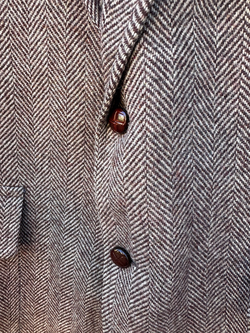 1960's Henry's Herringbone Wool Blazer