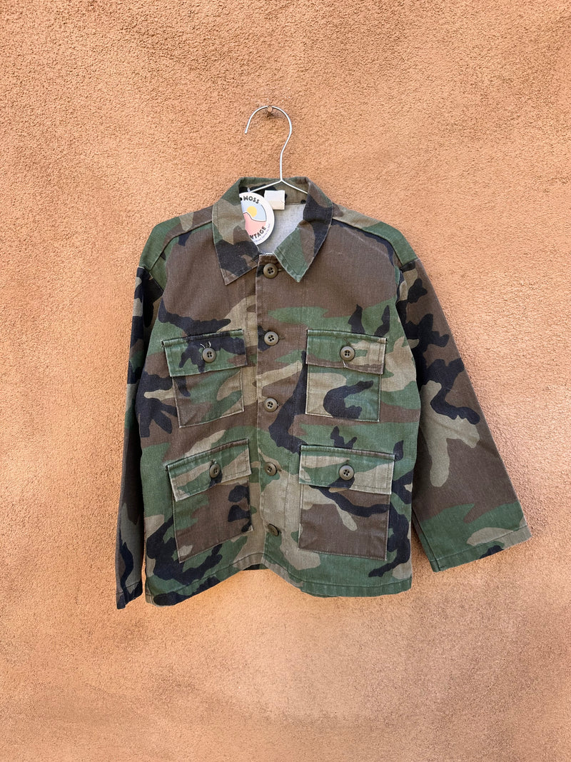 Kid's Camo 4 Pocket Field Jacket