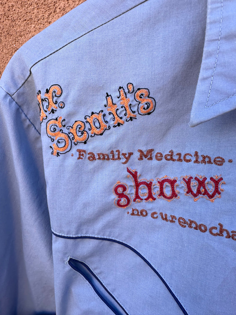 Embroidered Dr. Scotts Family Medicine Show