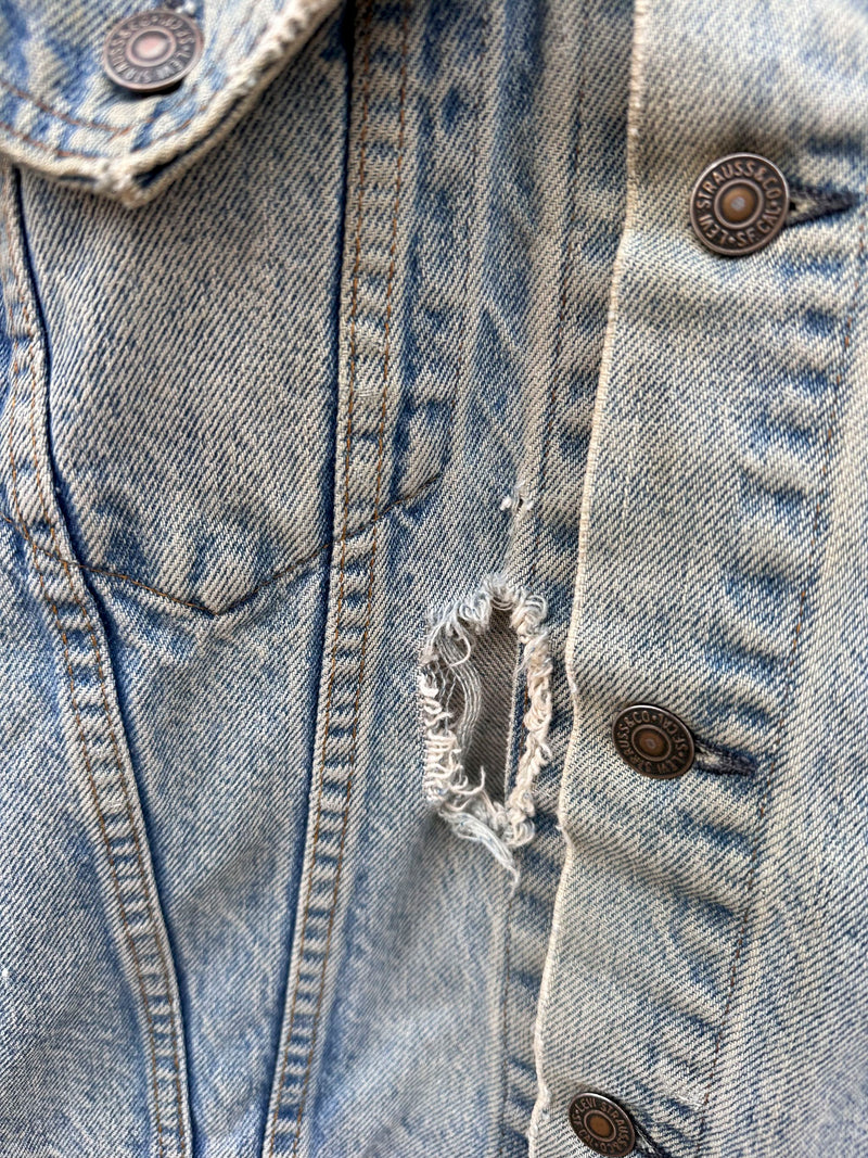Perfectly Worn & Loved 70's Type III Levi's Jacket - XS