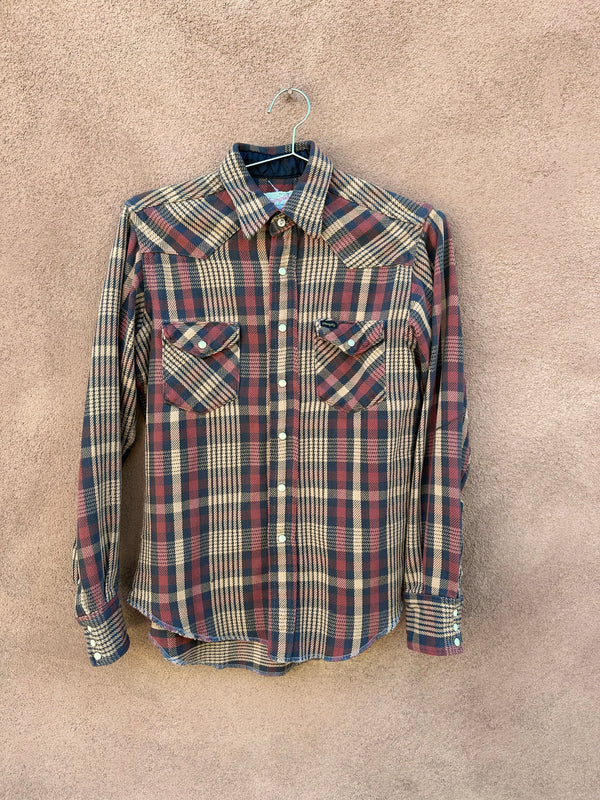 1960's Wrangler Flannel Shirt 15 1/2 x 36