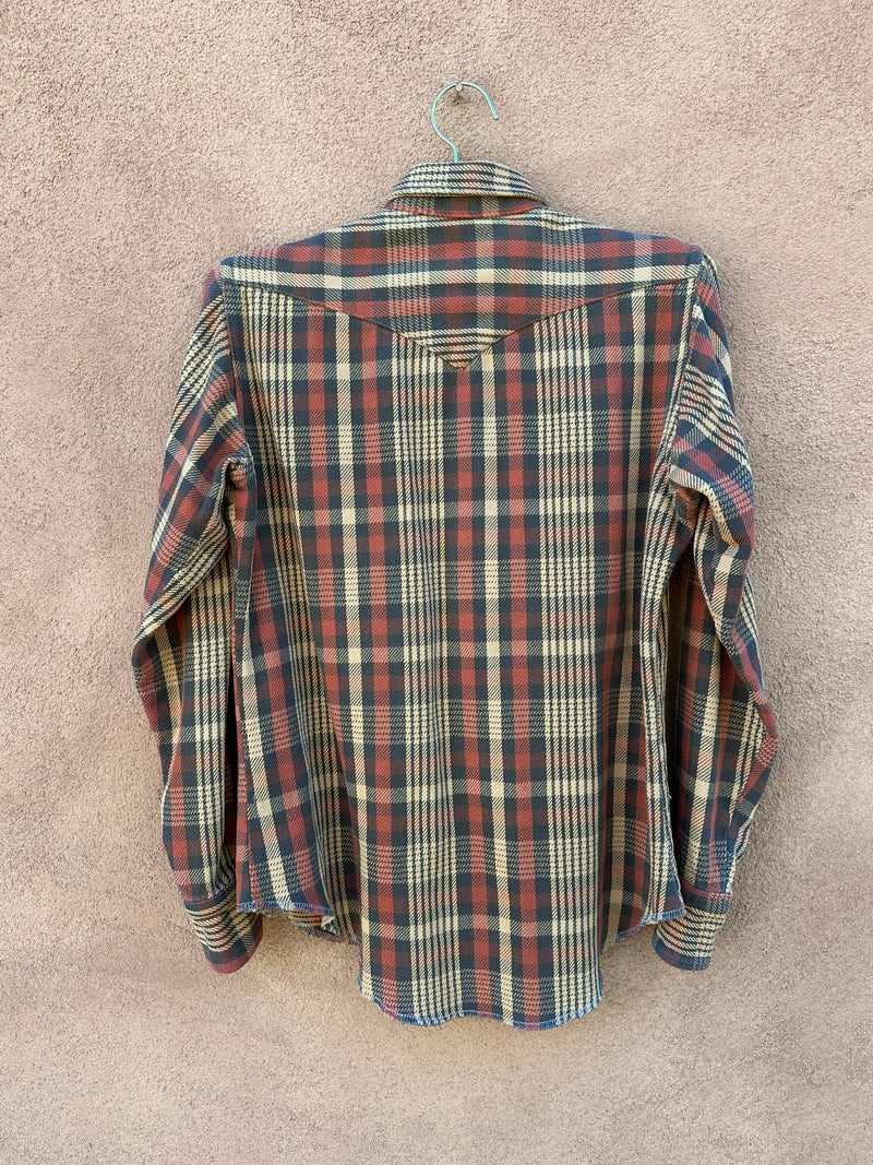 1960's Wrangler Flannel Shirt 15 1/2 x 36 (on hold)
