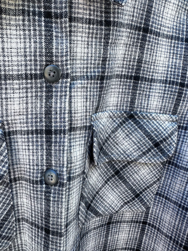 Gray & White GAP Wool Flannel