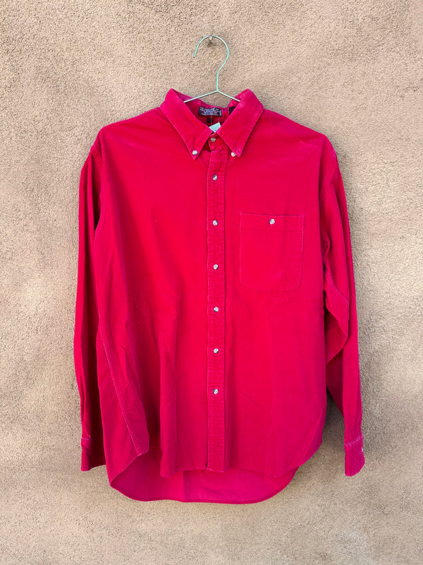 Bloomingdales Red Corduroy Shirt
