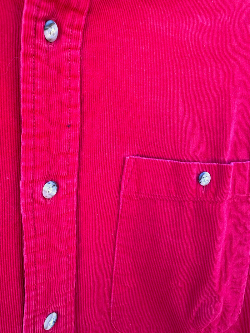 Bloomingdales Red Corduroy Shirt