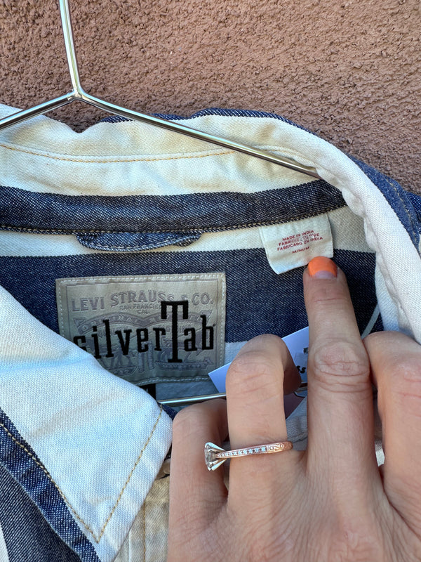 Striped Levi's Silver Tab Long Sleeve Shirt