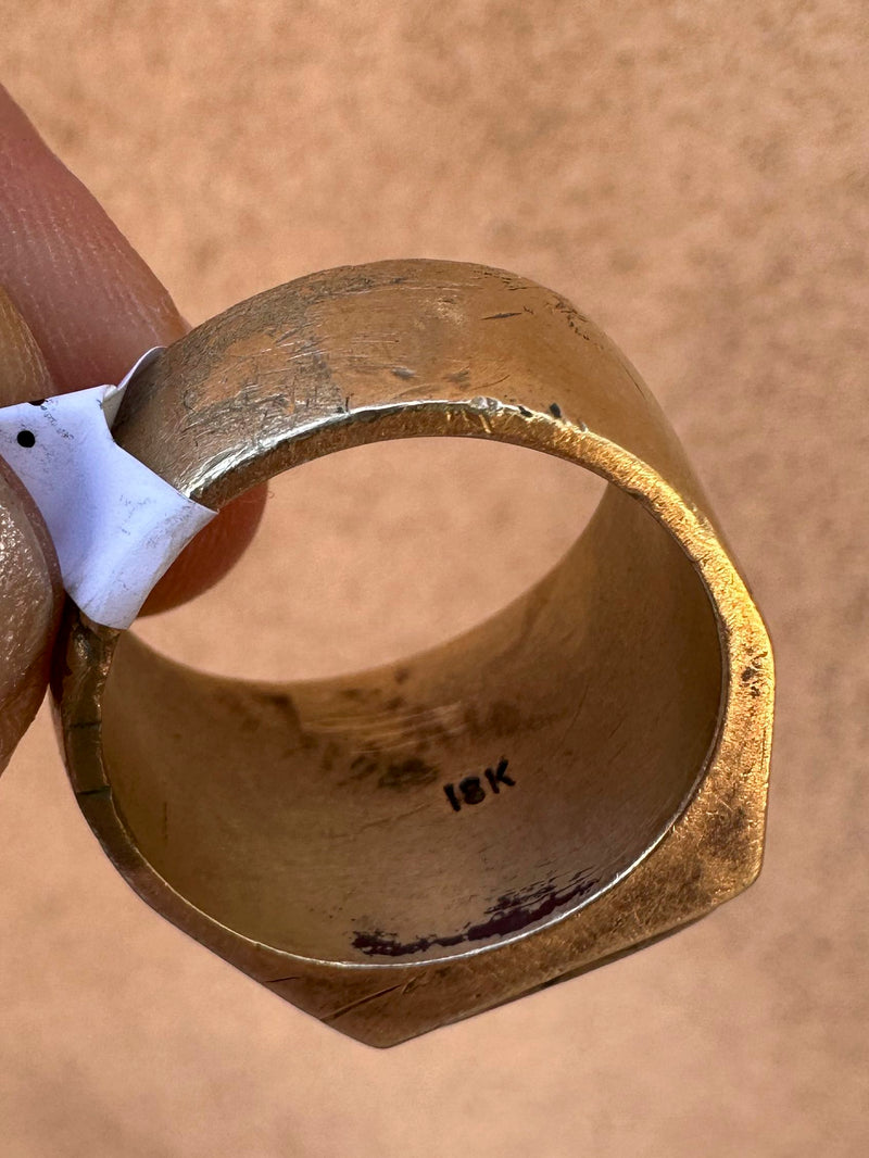 Men's 18K? Heavy Ring