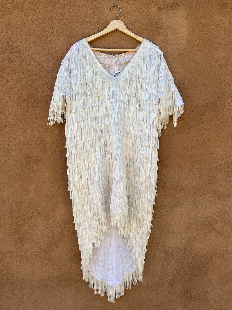 Flapper Girl White Dress - as is
