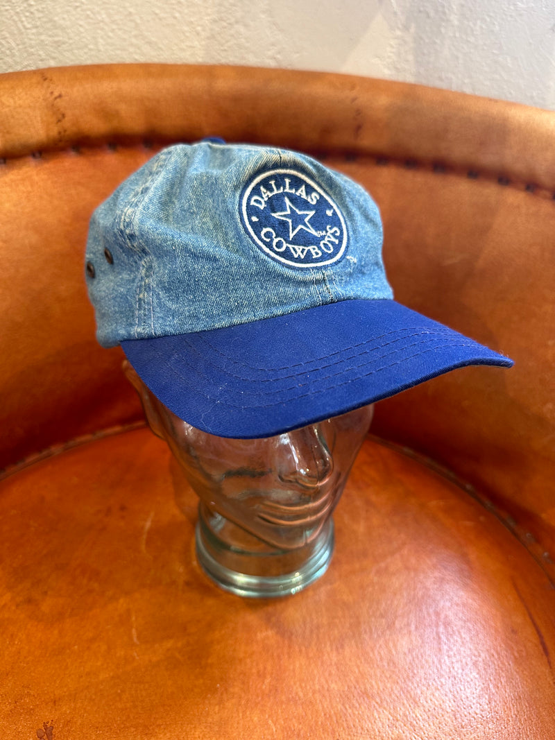 Denim Dallas Cowboys Adjustable Dad Cap