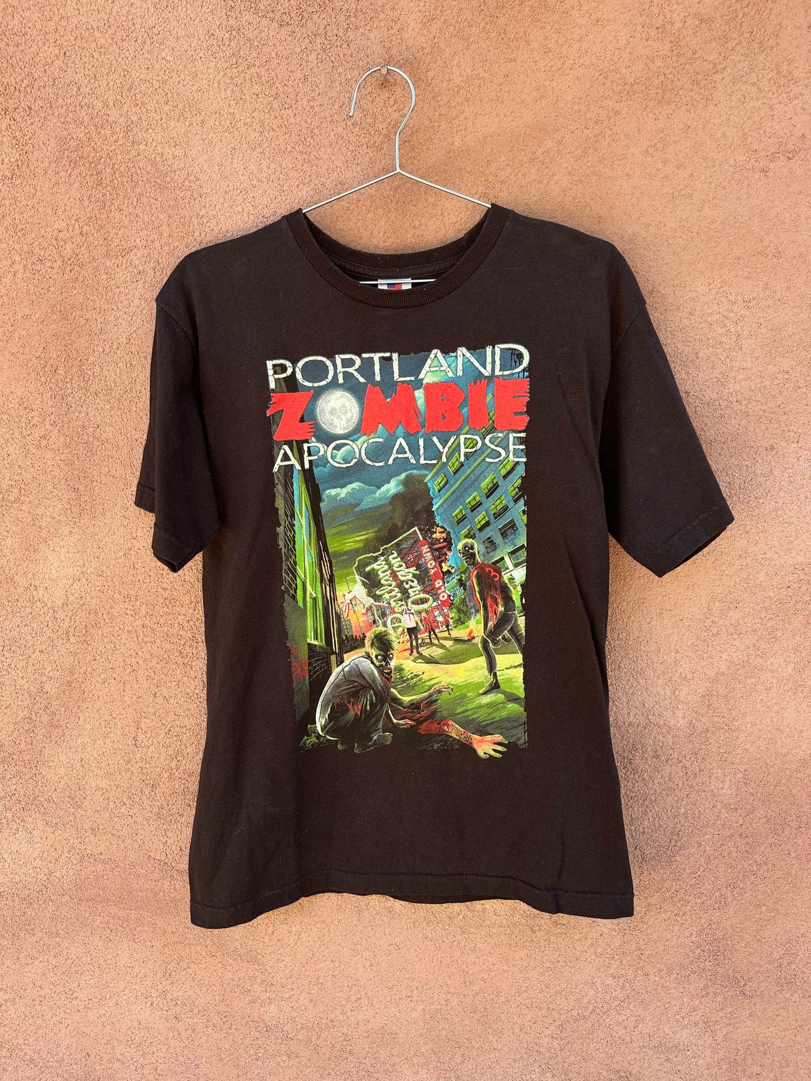 Vintage Portland Zombie Apocalypse T-shirt – DESERT MOSS VINTAGE