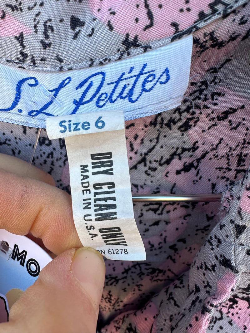 1980's S.L. Petites Dress - 6