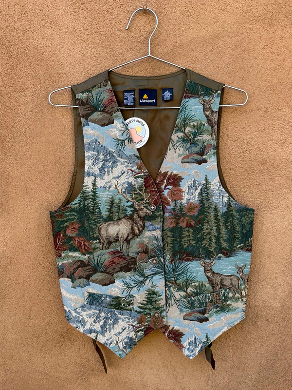 Lizsport Elk Tapestry Vest
