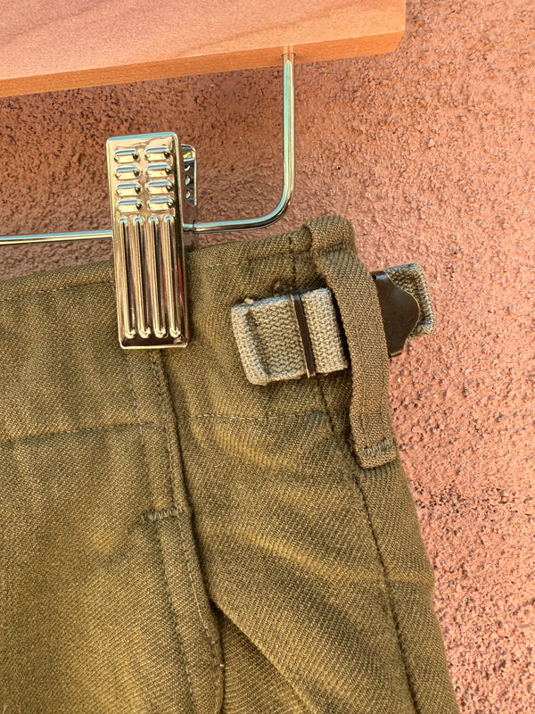WWII Wool Infantry Slacks w: 30
