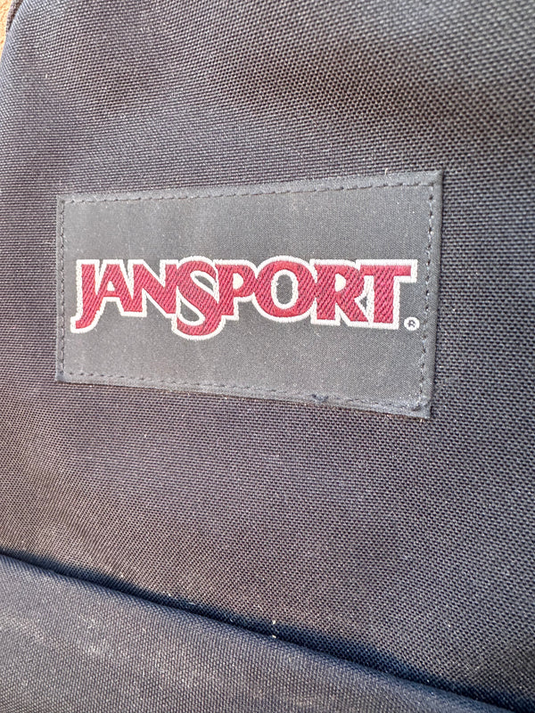 Black Jansport Nylon Backpack