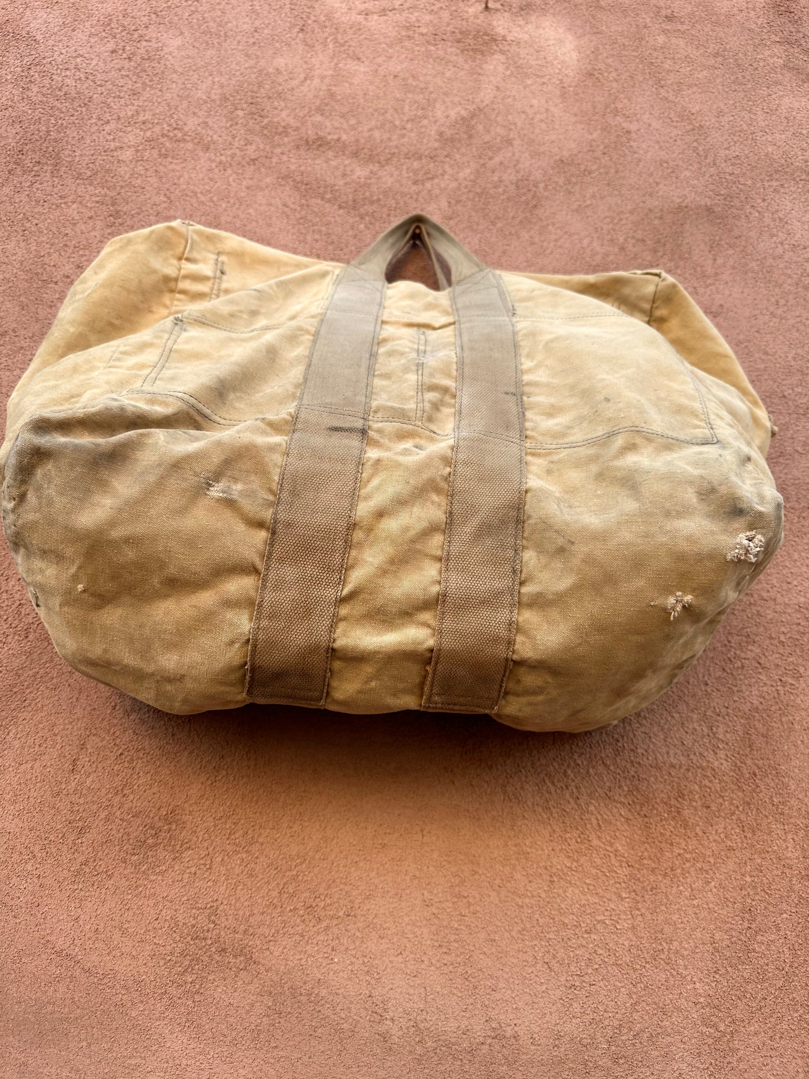 Vintage WWII Aviators Kit Bag AN6505 – DESERT MOSS VINTAGE