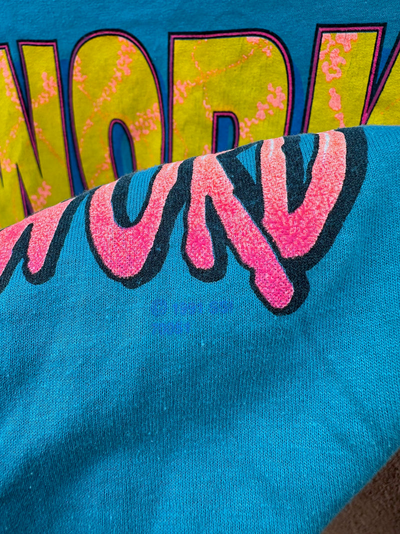 1991 Work is a Four Letter Word T-shirt