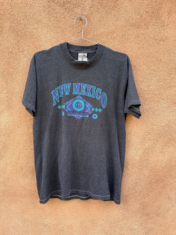 Dark Gray New Mexico Land of Enchantment T-shirt