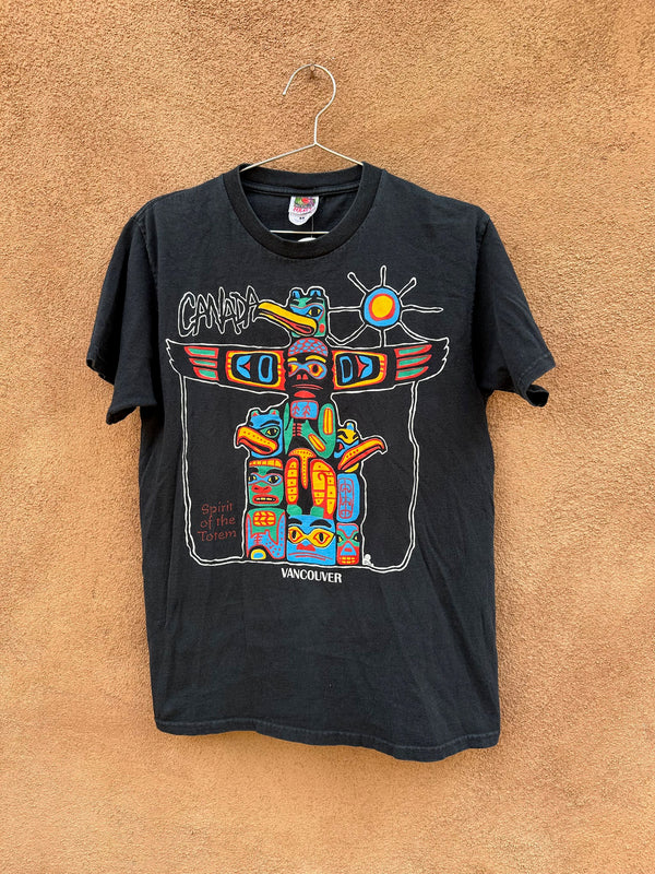 Vancouver, Canada Spirit of the Totem T-shirt