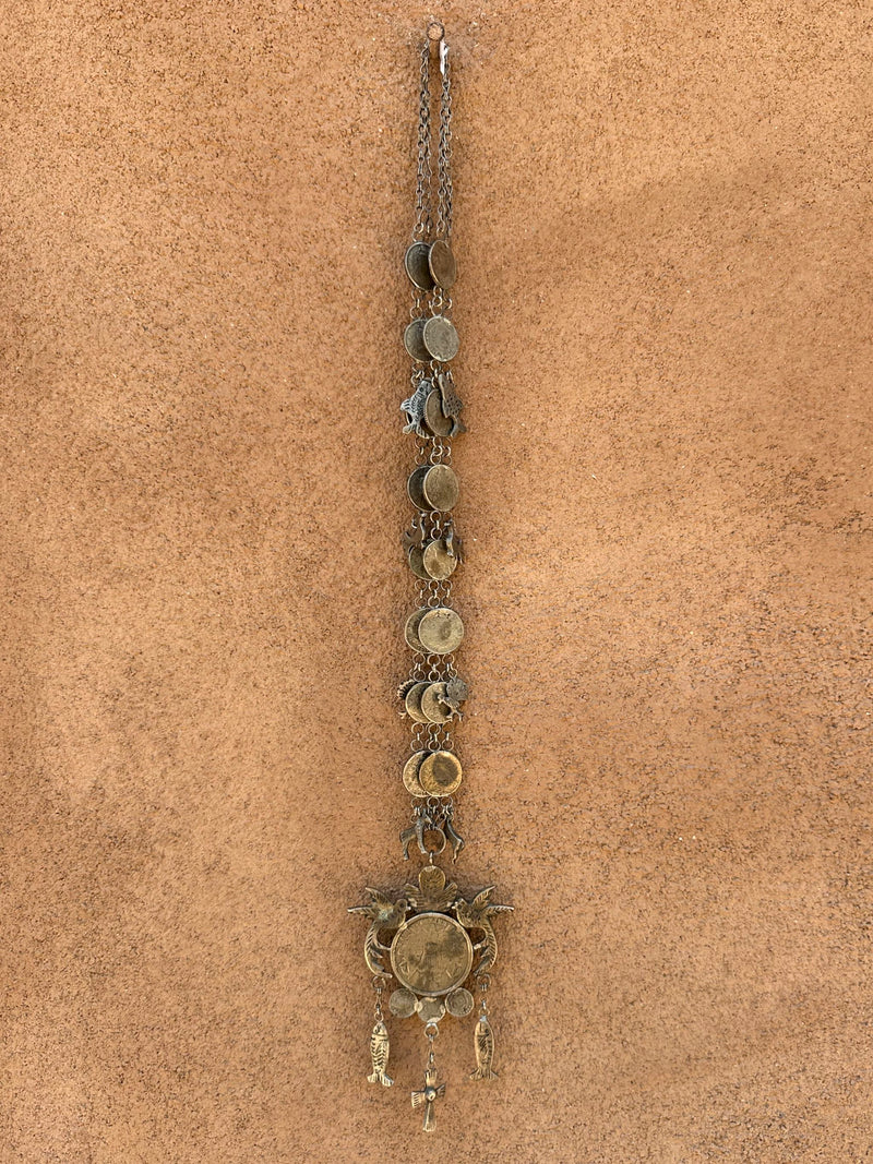 Guatemalan Milagro/Coin Necklace