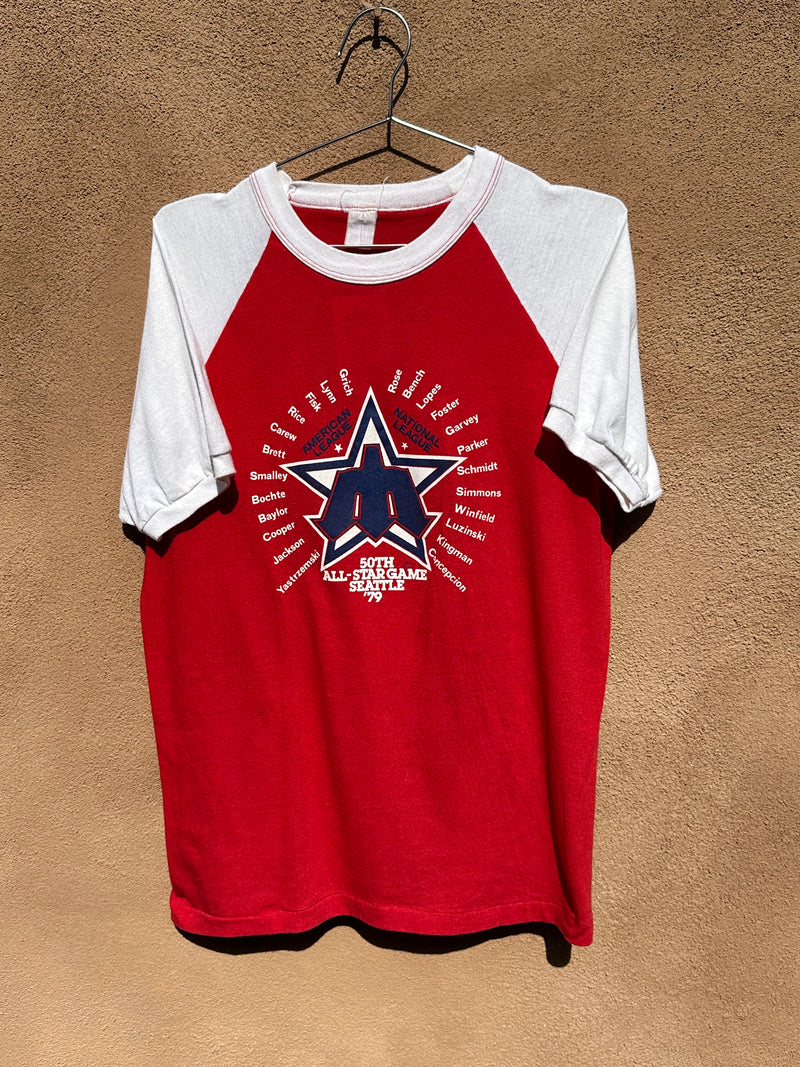 1979 MLB All Star Game Raglan Tee