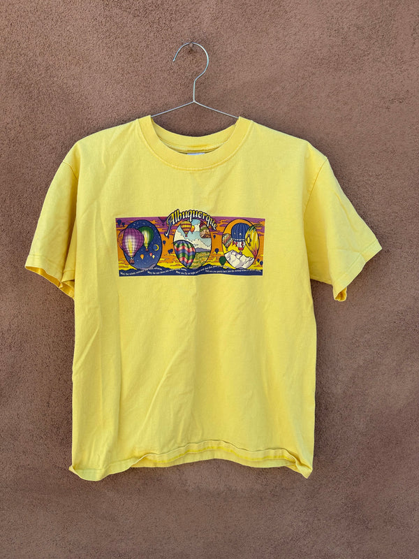 Yellow Albuquerque Balloon Fiesta T-shirt