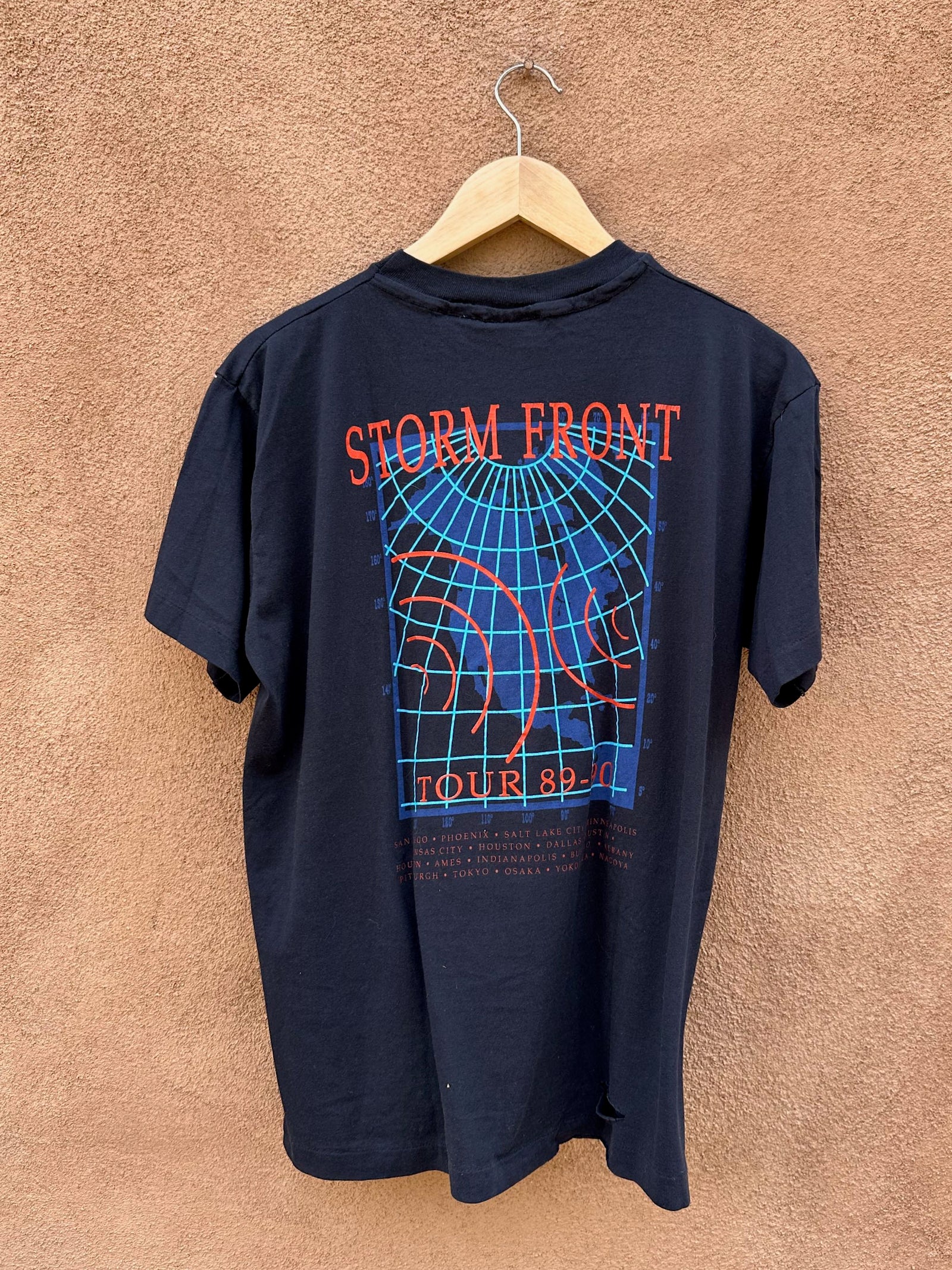Vintage Billy Joel Stormfront '88-'89 Tour T-shirt – DESERT