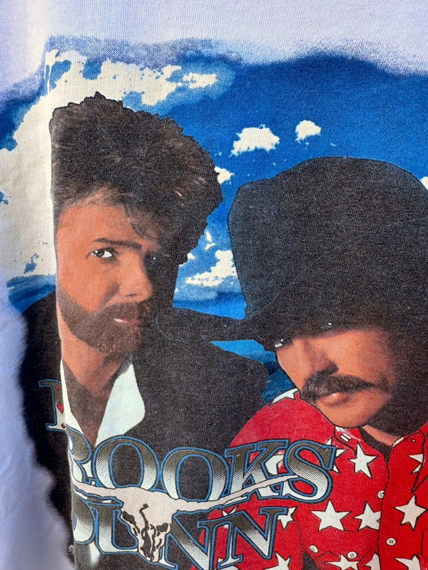 1994 Brooks % Dunn Flagg T-shirt - as is