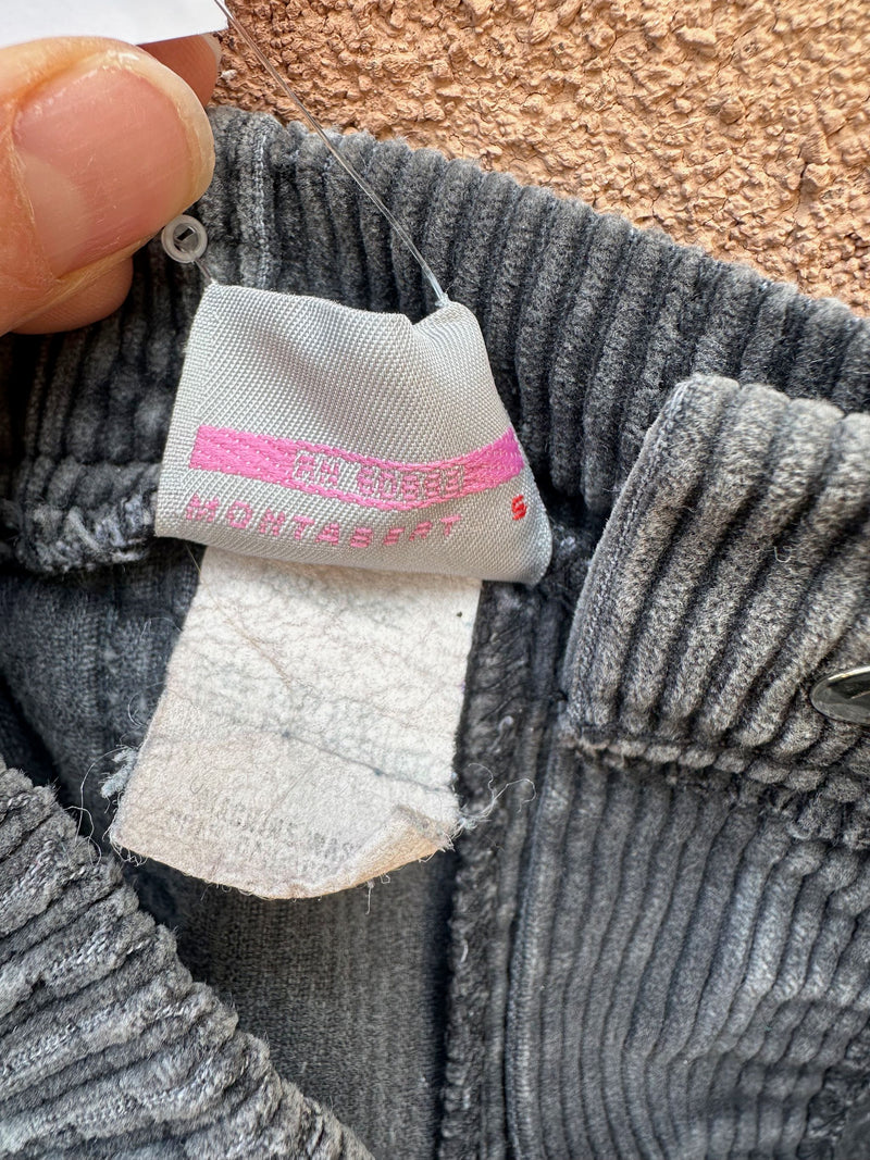 1980's Ocean Pacific Gray Corduroy Shorts