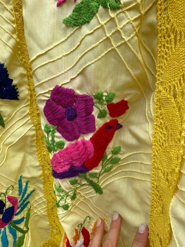 Embroidered Mexican Sundress